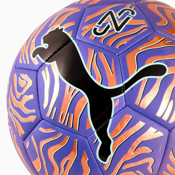Balón de fútbol estampada Neymar Jr, Orange Poppy-PUMA Black, large-MEX