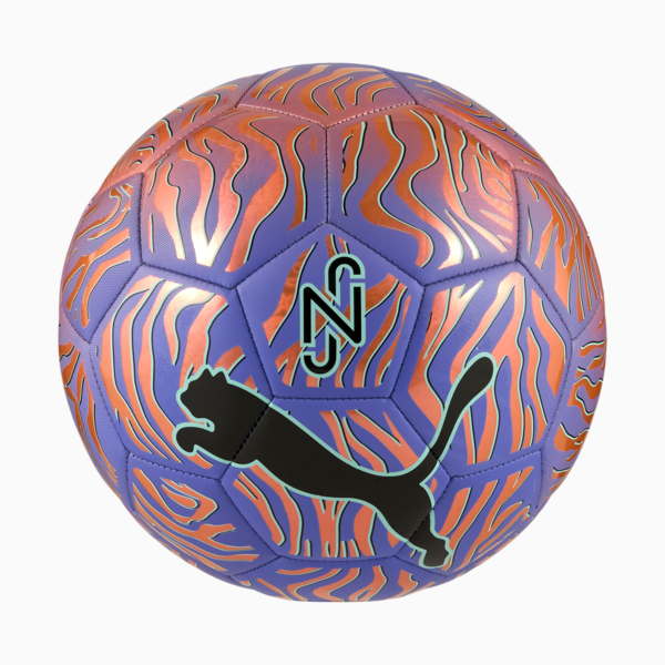 Balón de fútbol estampada Neymar Jr, Orange Poppy-PUMA Black, large-MEX