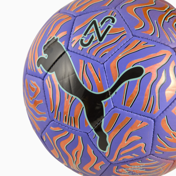 Mini pelota de fútbol estampada Neymar Jr, Orange Poppy-PUMA Black, large-MEX