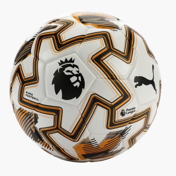 PUMA Orbita Match Premier League Brilliance Football (FIFA® Quality), PUMA White-Heat Fire-PUMA Black, large-MEX