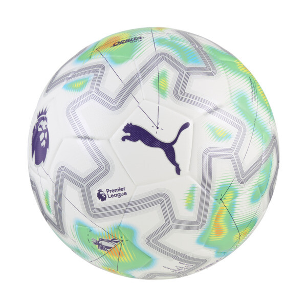 Pelota de fútbol PUMA Orbita Match PL Lights Thrill FIFA® Quality En Blanco/Multicolor