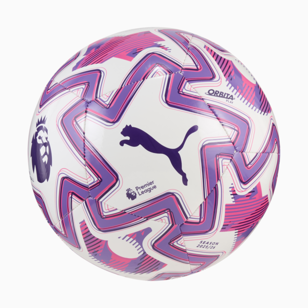 PUMA Orbita Play Premier League Brilliance Football, PUMA White-multicolor, large-ZAF