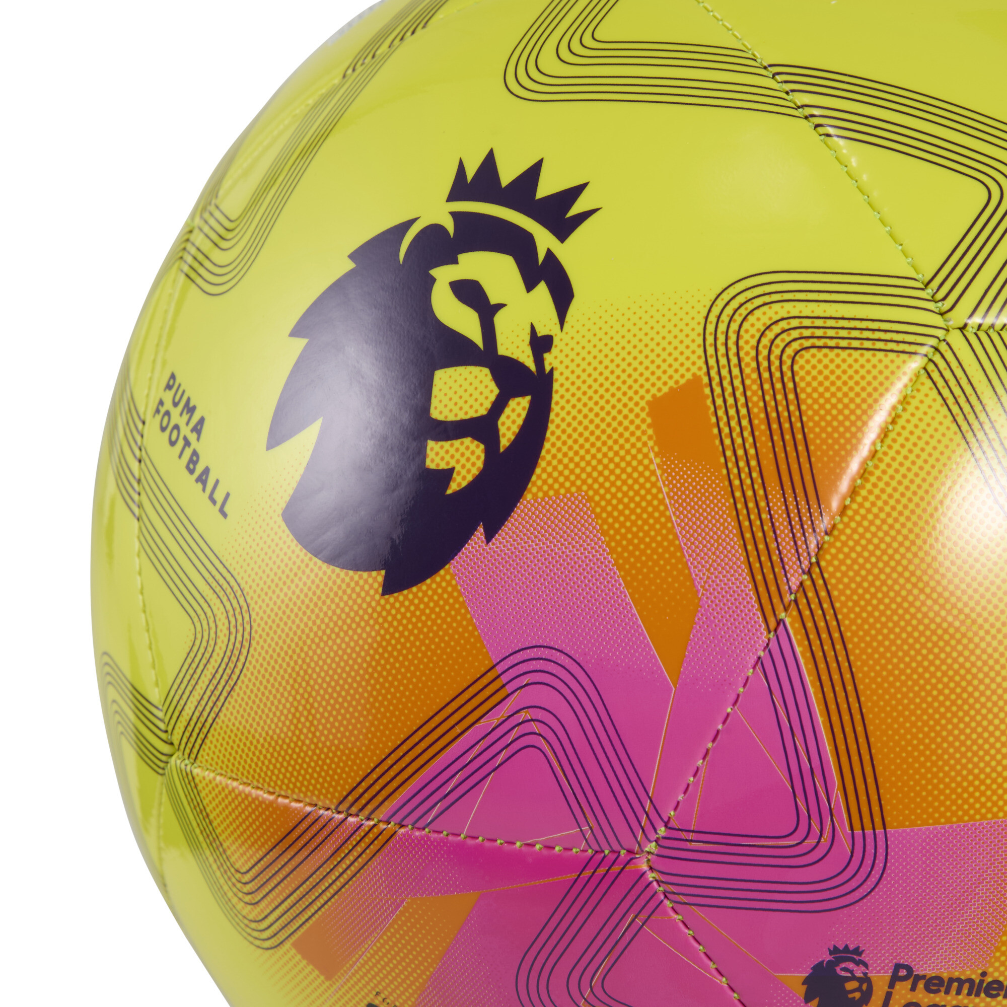 PUMA Orbita Play Premier League Lights voetbal, Geel/Meerkleurig, Maat 3 thumbnail 3