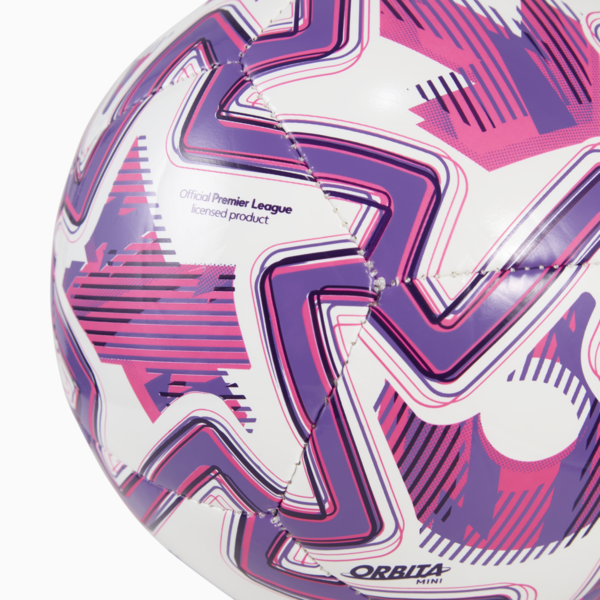 PUMA Orbita Premier League Brilliance Mini Football, PUMA White-multicolor, large-ZAF