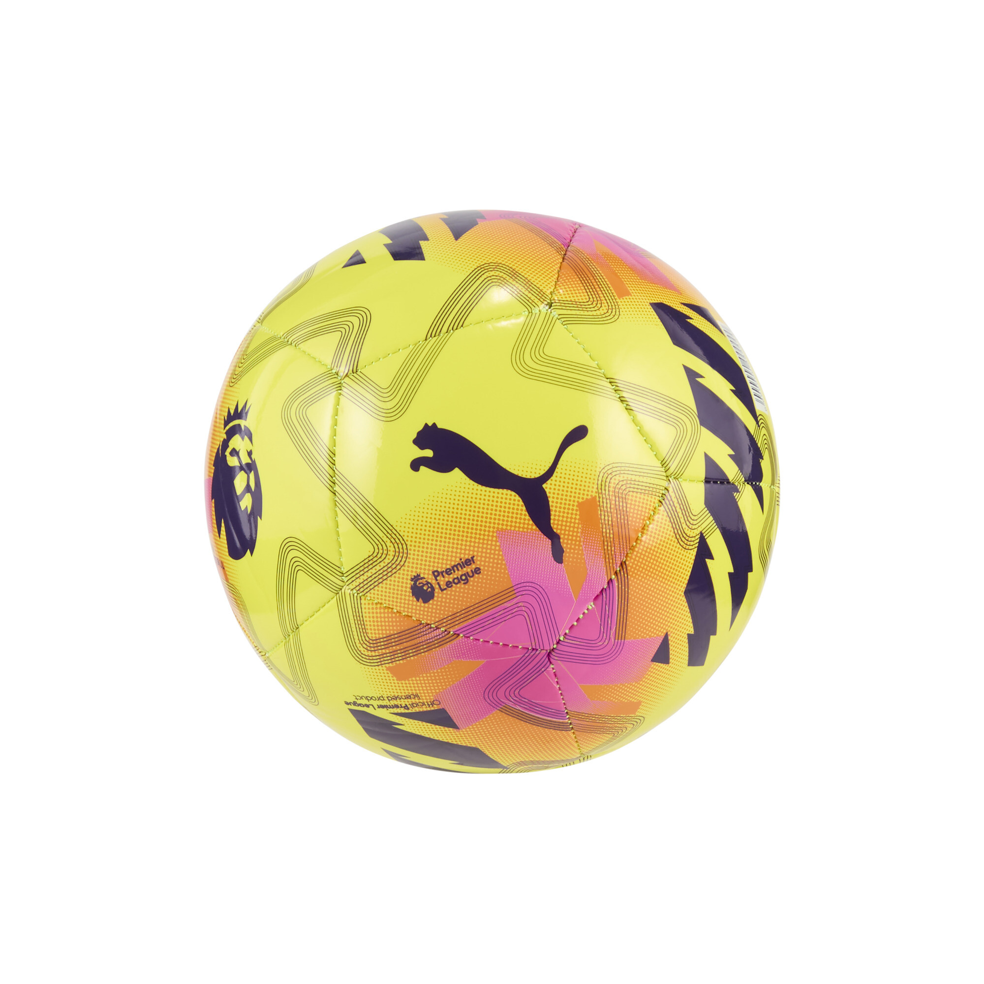 Puma Orbita Premier League Lights Mini Soccer Fan Ball Shoes In Yellow