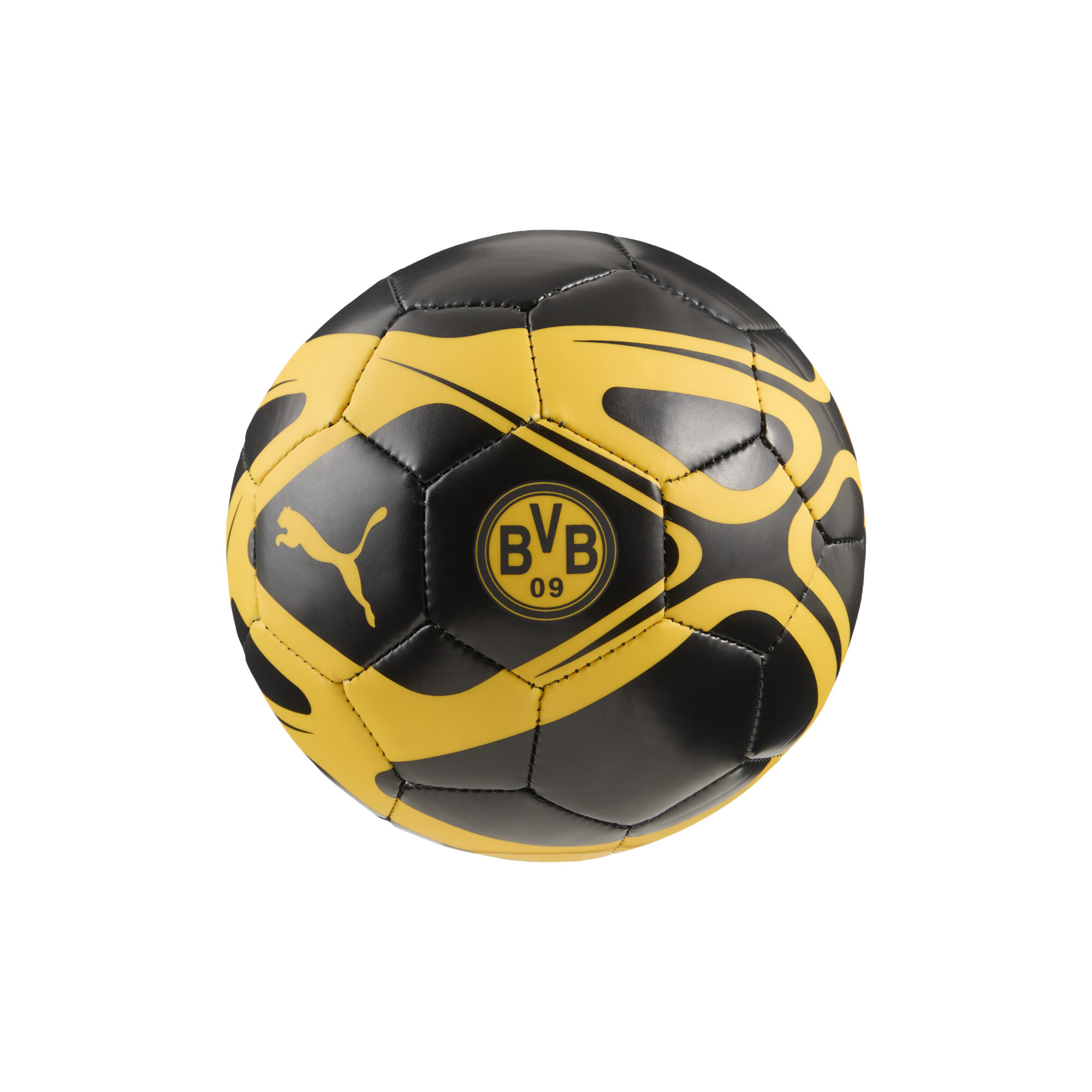 PUMA Borussia Dortmund Mini Soccer Fan Ball in Black
