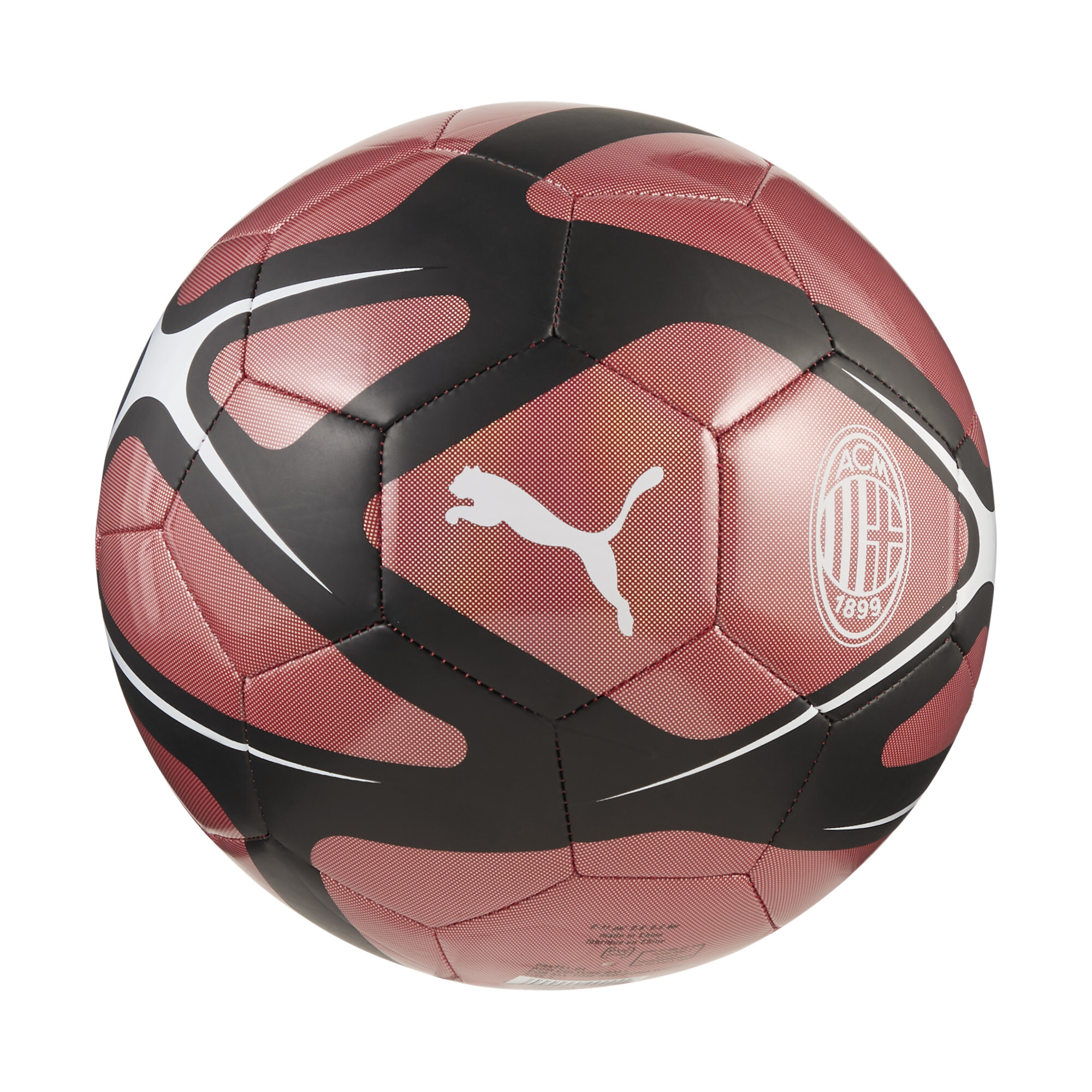 PUMA AC Milan CULTUUR voetbal, Rood/Wit, Maat 5 thumbnail 3