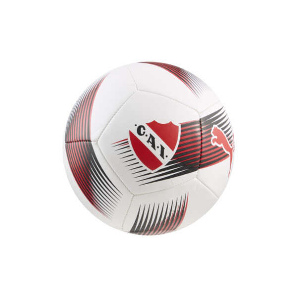 Mini Pelota PUMA de fútbol C.A. Independiente Essentials En Blanco/Rojo