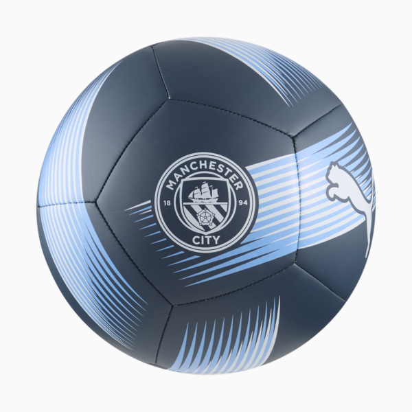 Balón de fútbol Manchester City Essentials, PUMA Navy-Team Light Blue, large-MEX