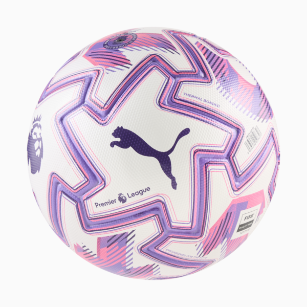 PUMA Orbita Cup Premier League Brilliance Football, PUMA White-multicolor, large-ZAF