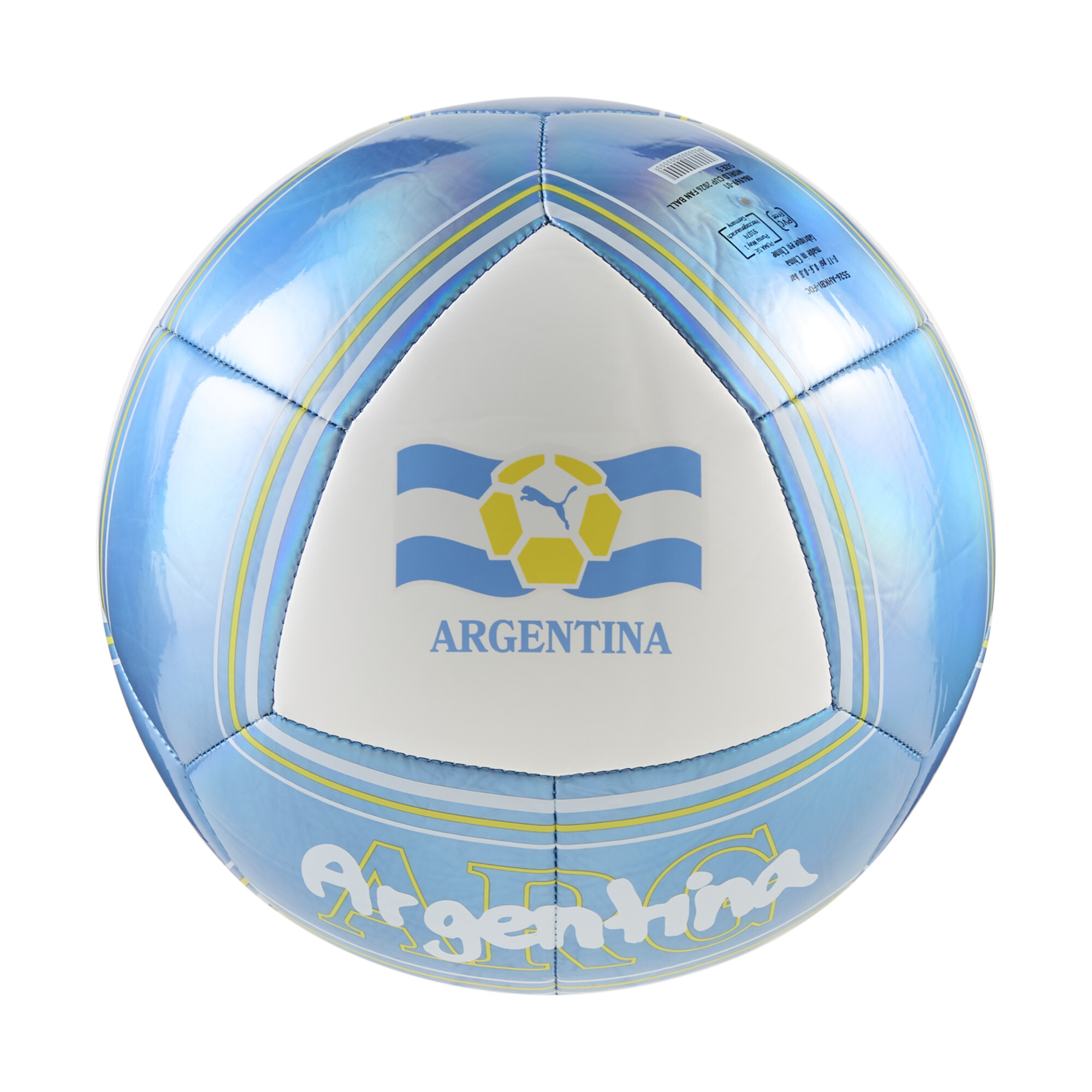 PUMA USA Soccer Fan Ball in Blue, Size 5
