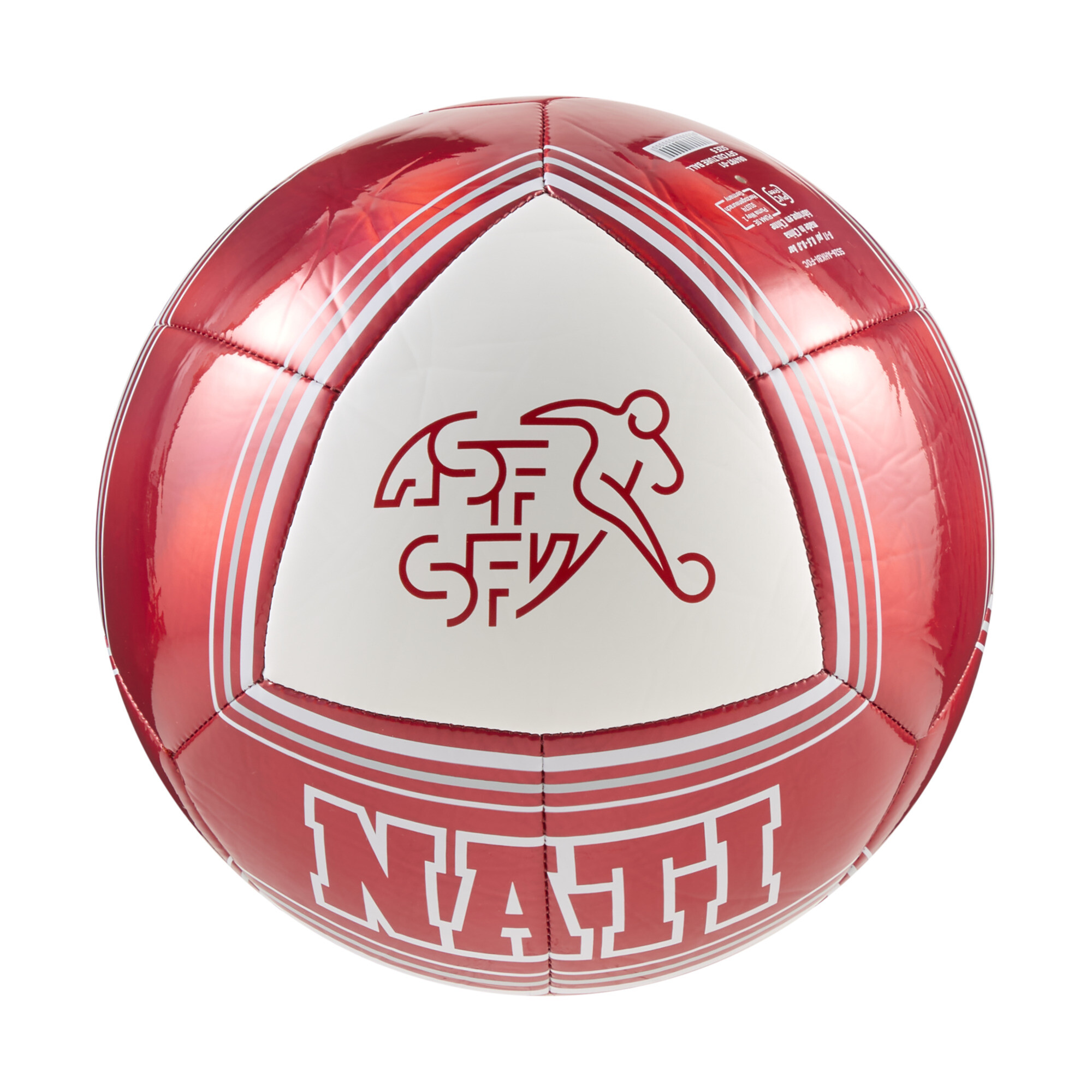 PUMA Balón Suiza ftblCulture, Accesoiros, Rojo, 5