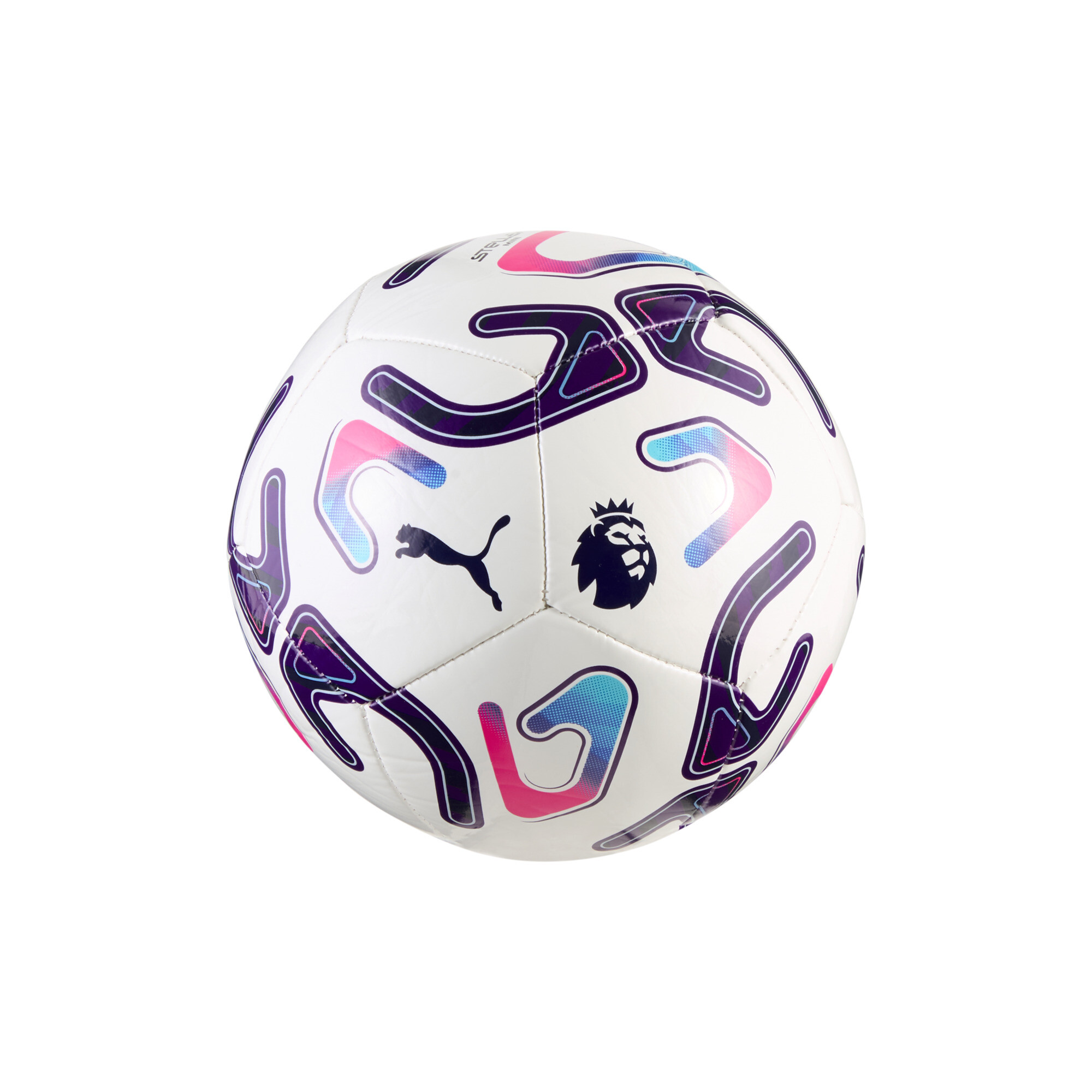 Puma STELLAR Pro Play Reactivity Mini Soccer Ball, Kids, Size 1, PUMA White/Multicolor