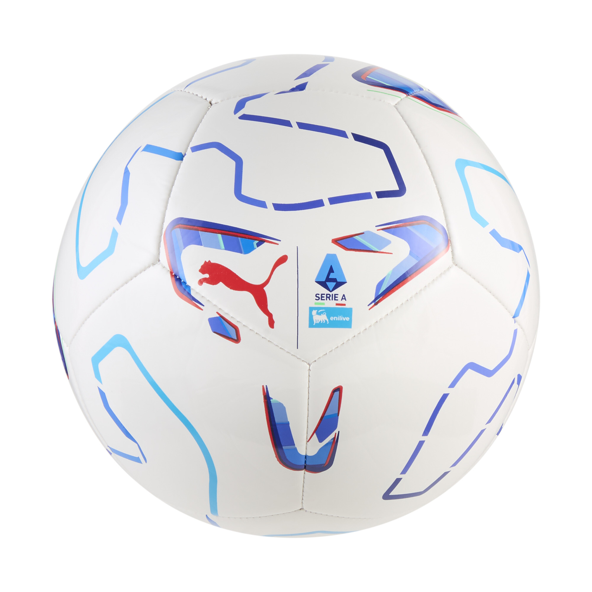 PUMA Balón de fútbol STELLAR Play Serie A, Accesoiros, Blanco, 5