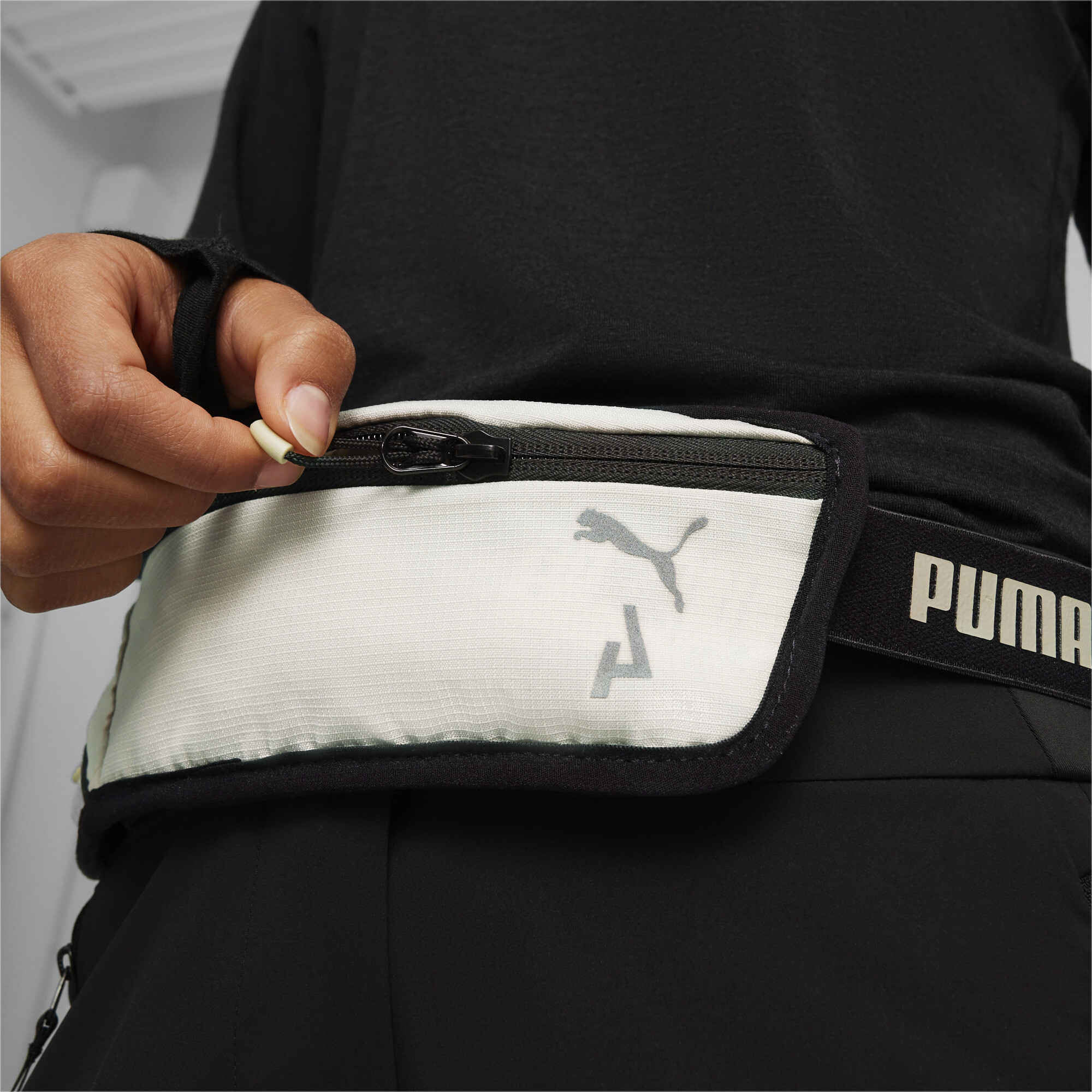 Puma SEASONS Running Belt, Beige, Accessories