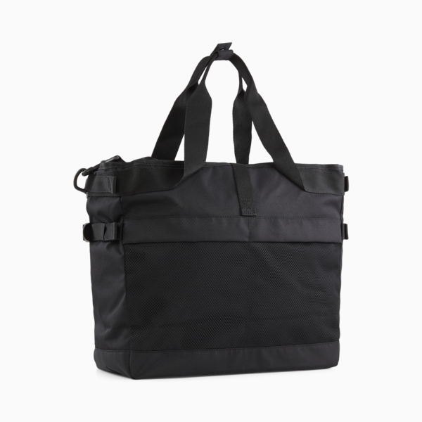 PUMA x PLEASURES Tote Bag, PUMA Black-Purple Charcoal-Pantone 688C, large-ZAF