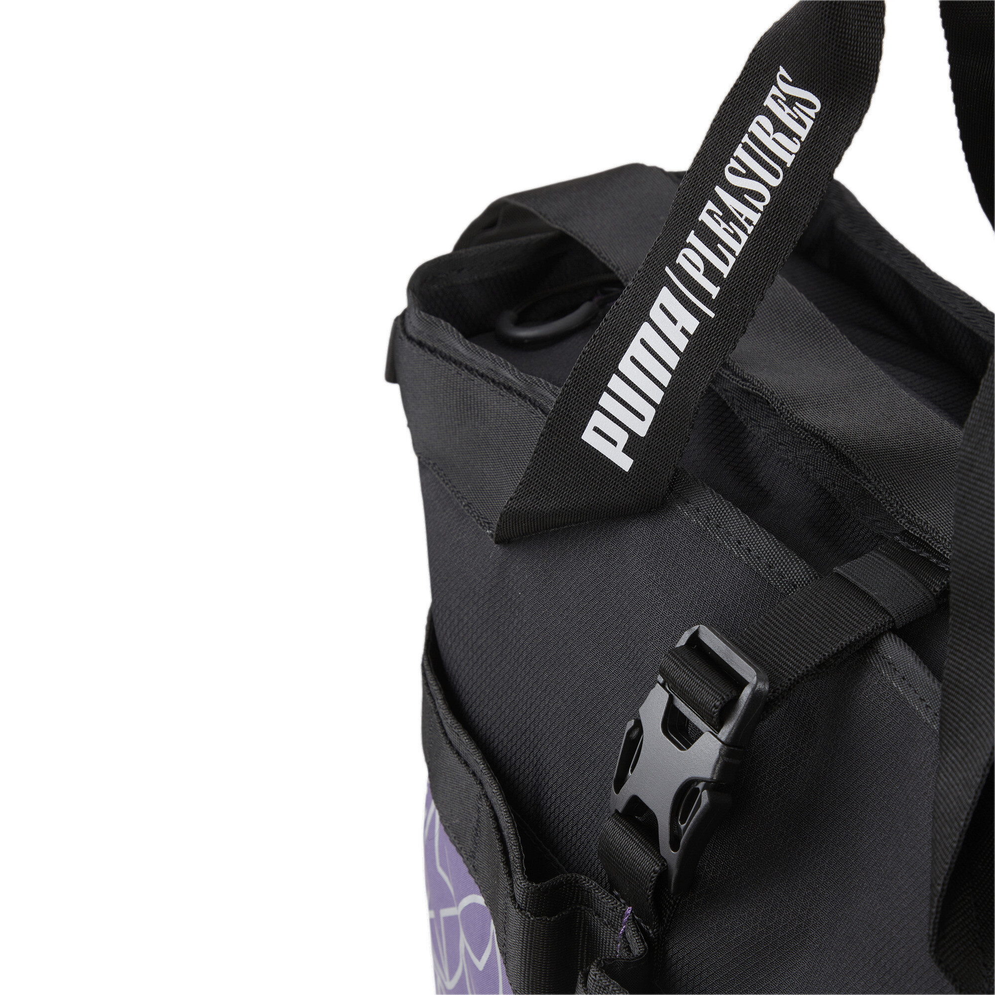 Men's PUMA X PLEASURES Tote Bag In 10 - Black