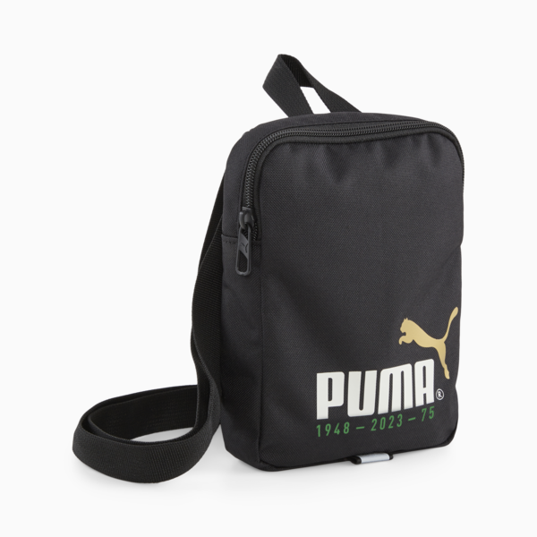 Phase 75 Years Portable Bag, PUMA Black-75 Years Celebration, large-ZAF