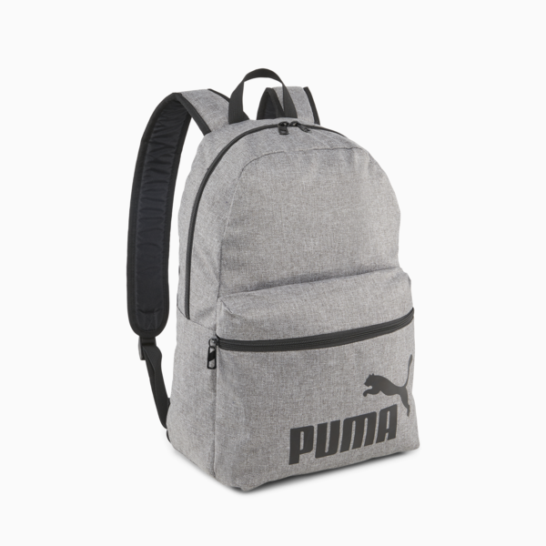 Mochila PUMA Phase III, Medium Gray Heather, large-ARG