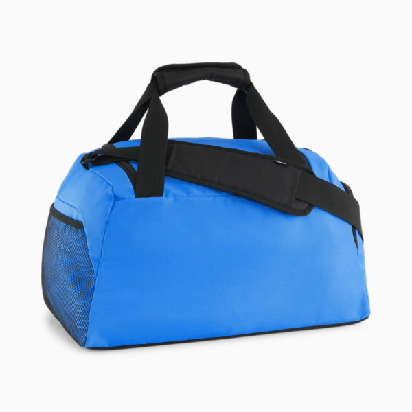 teamGOAL Small Football Teambag, Electric Blue Lemonade-Puma Black, large-ZAF