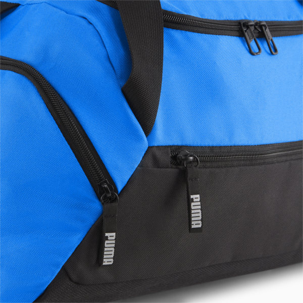 teamGOAL Small Football Teambag, Electric Blue Lemonade-Puma Black, large-ZAF