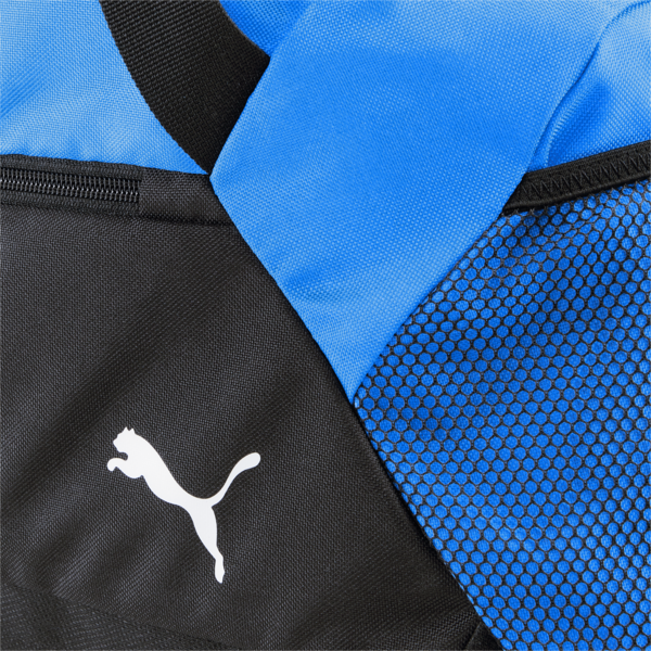 teamGOAL Medium Football Team Bag, Electric Blue Lemonade-PUMA Black, large-ZAF
