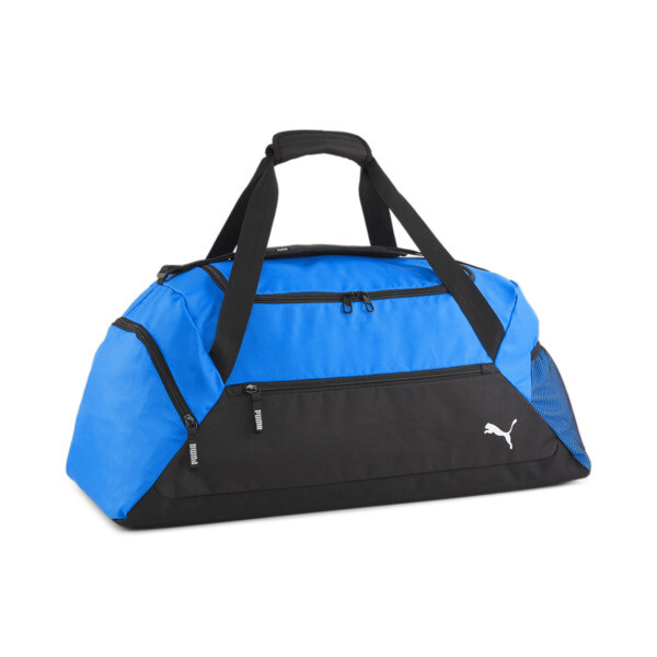 teamGOAL Medium Football Team Bag, Electric Blue Lemonade-PUMA Black, large-ZAF