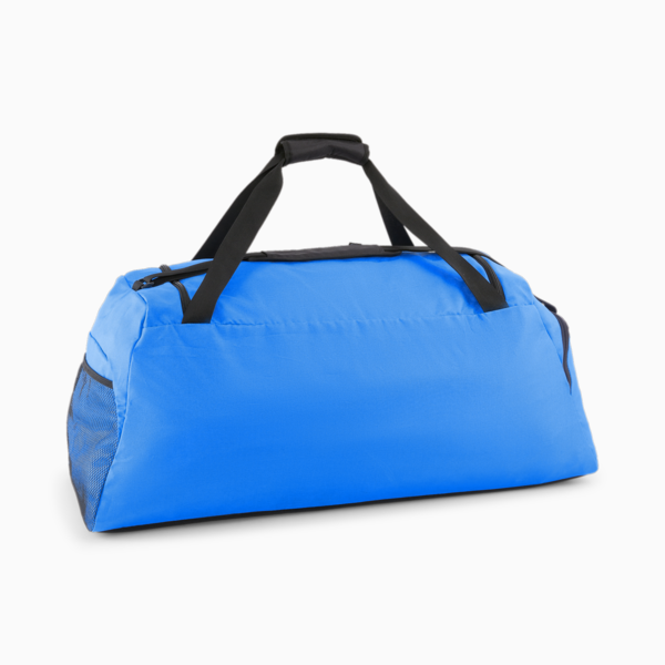 teamGOAL Large Football Team Bag, Electric Blue Lemonade-PUMA Black, large-ZAF