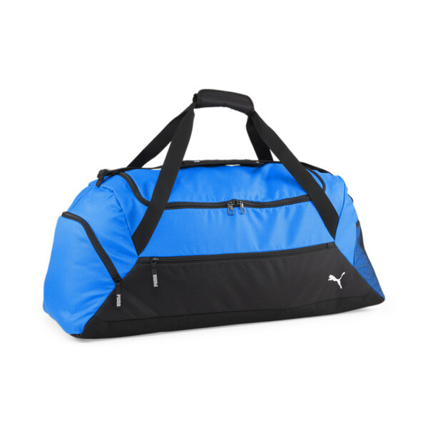 teamGOAL Large Football Team Bag, Electric Blue Lemonade-PUMA Black, large-ZAF