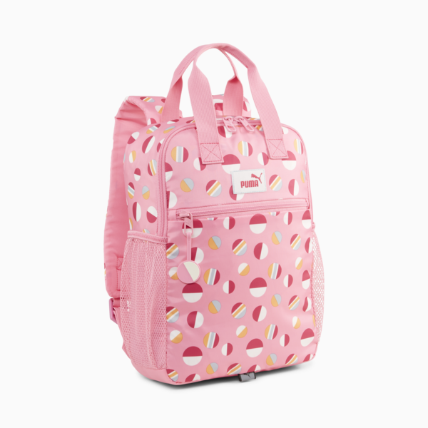 Summer Camp Youth Backpack, Fast Pink-AOP, large-ZAF