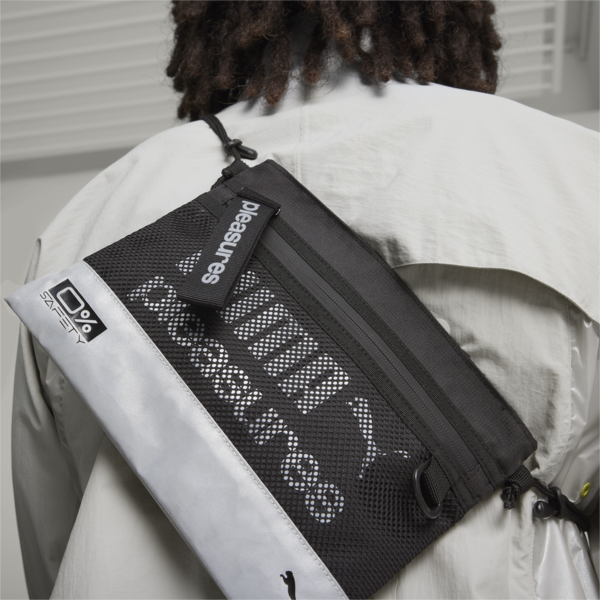PUMA x PLEASURES Cross Body Bag, PUMA Black, large-ZAF
