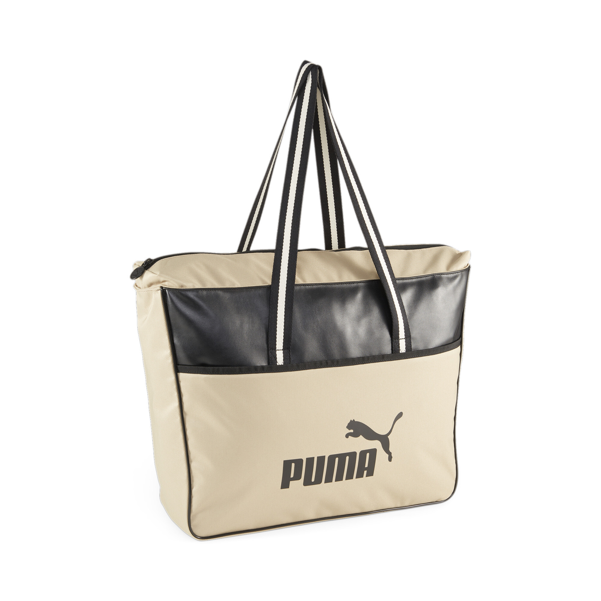 Puma Campus Shopper Bag, Beige, Accessories