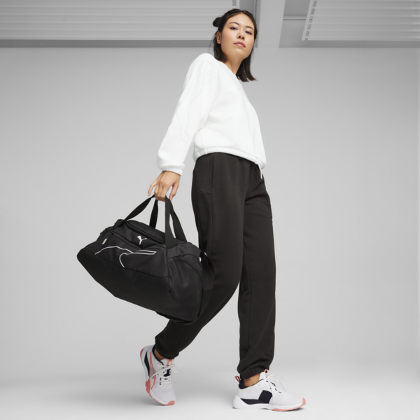 Fundamentals Sports Bag S, Puma Black, large-MEX