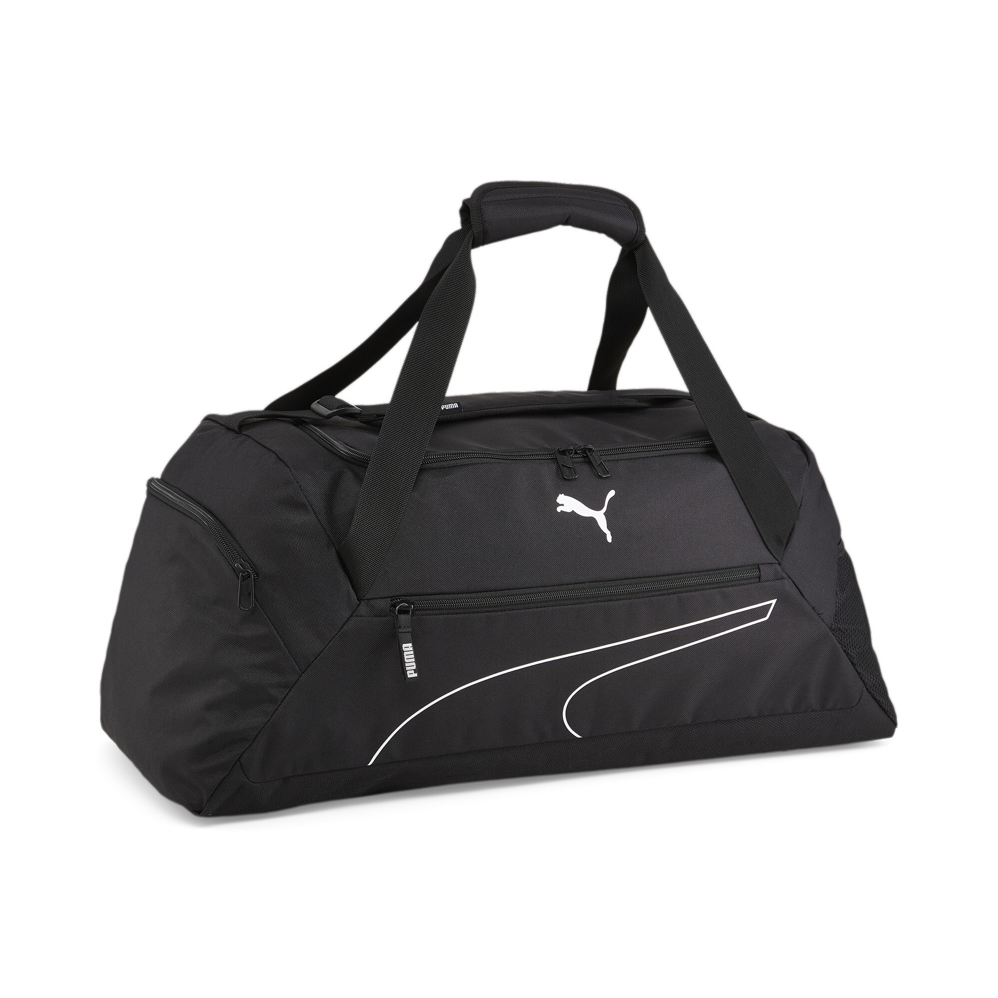 Puma Fundamentals Mittelgroße Sporttasche | Mit Plain | Black