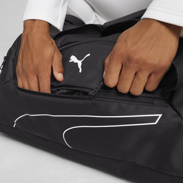 Fundamentals Medium Sports Bag, Puma Black, large-ZAF
