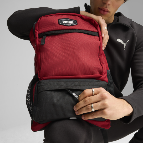 PUMA Deck Backpack, Intense Red, large-ZAF