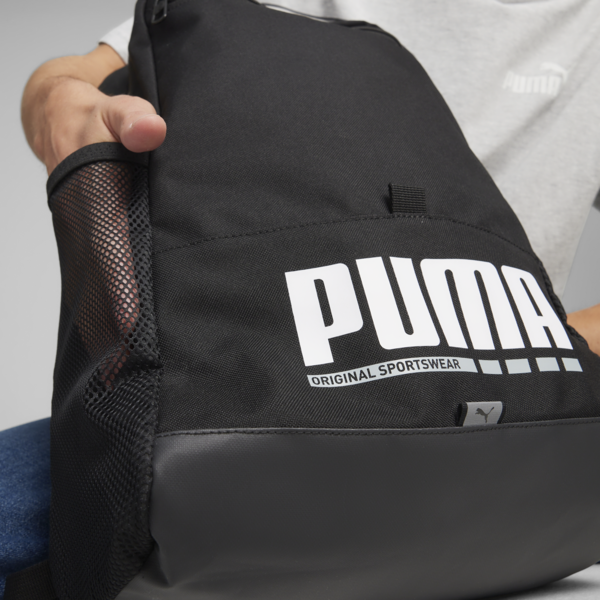 PUMA Plus Backback, PUMA Black, large-ZAF
