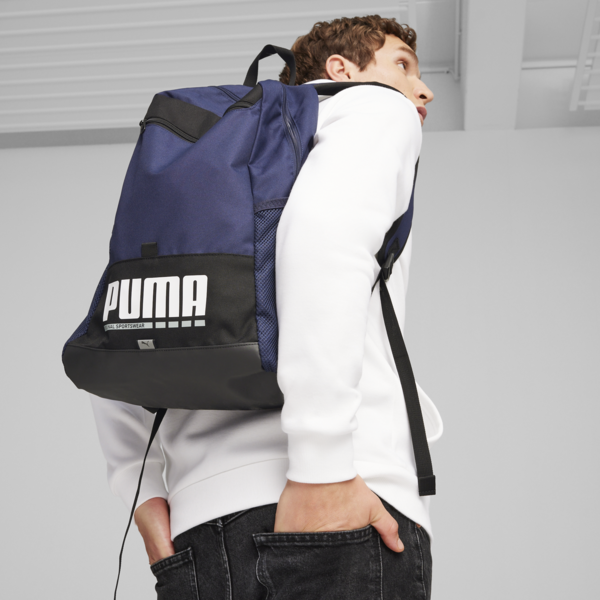 PUMA Plus Backback, PUMA Navy, large-ZAF