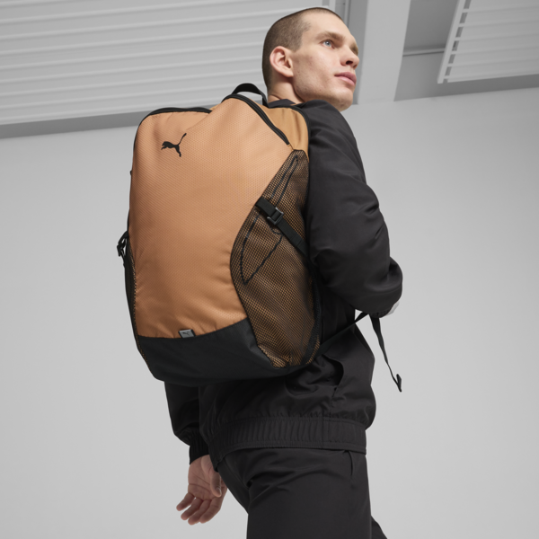 PUMA Plus PRO Backpack, Caramel Latte, large-ZAF