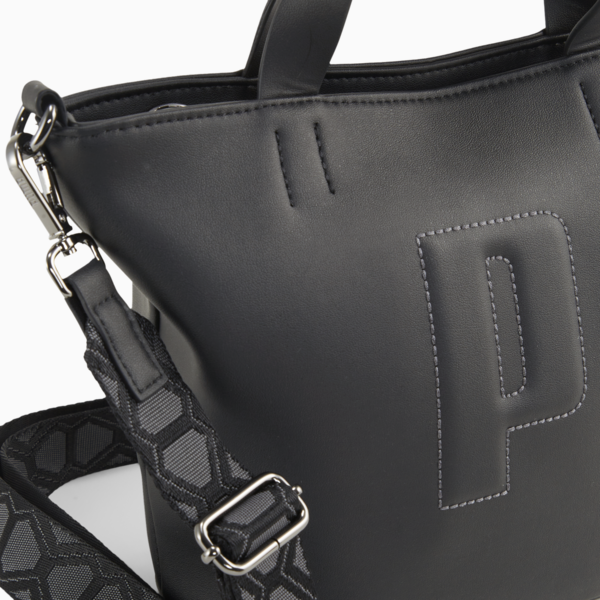PUMA Sense Mini Shopper Bag, PUMA Black, large-ZAF