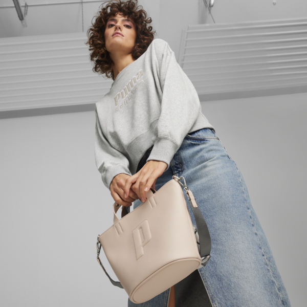 PUMA Sense Mini Shopper Bag, Rose Quartz, large-ZAF