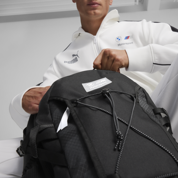 Mochila BMW M Motorsport Statement, PUMA Black-AOP, large-ARG