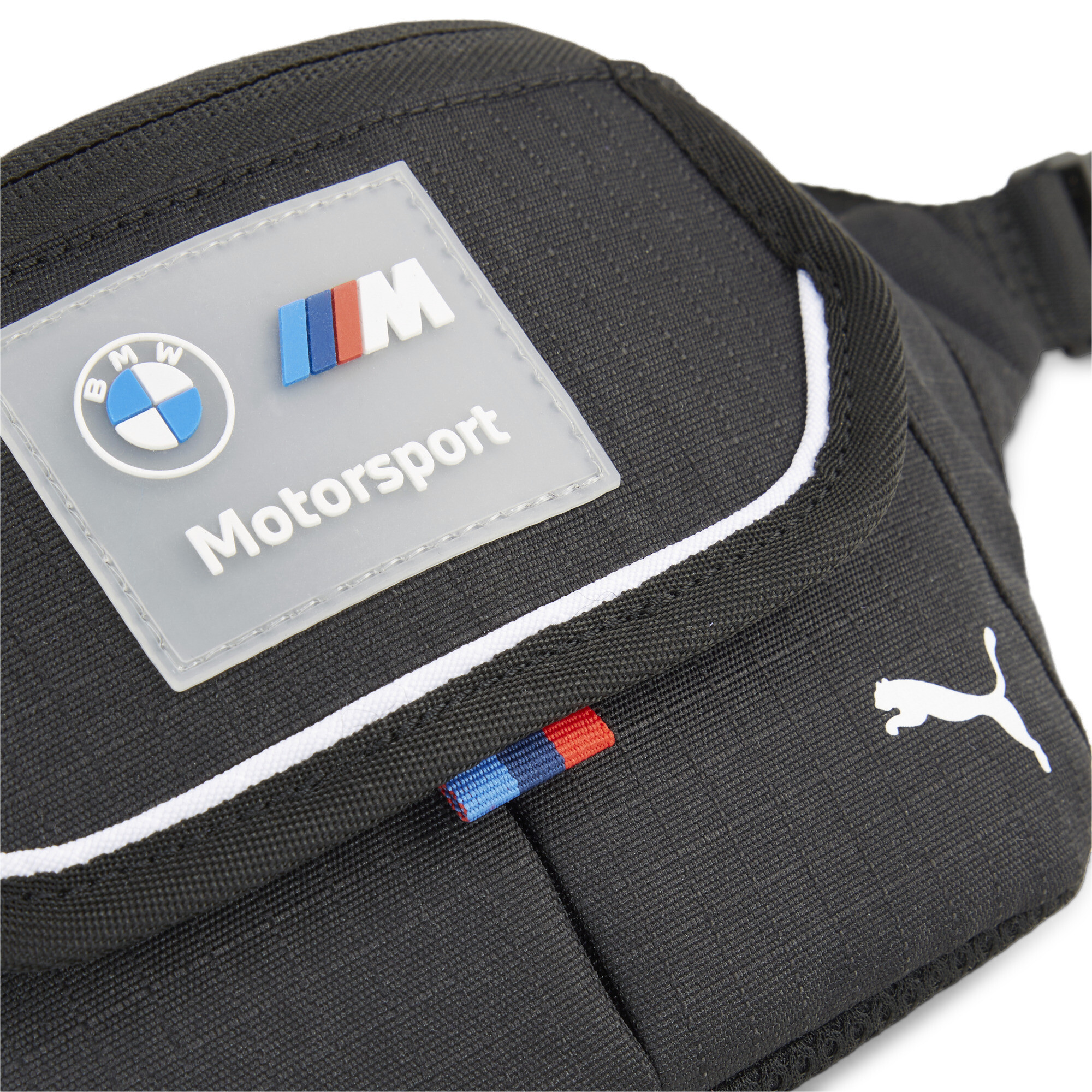 Puma BMW M Motorsport Motorsports Waist Bag, Black, Accessories