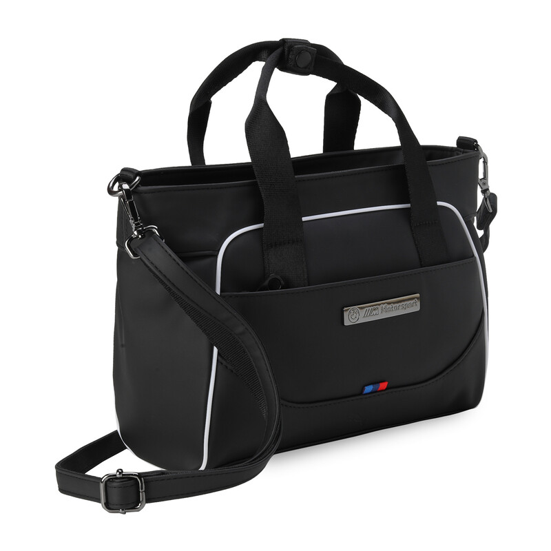 Women's PUMA BMW Motorsport Handbag in Black