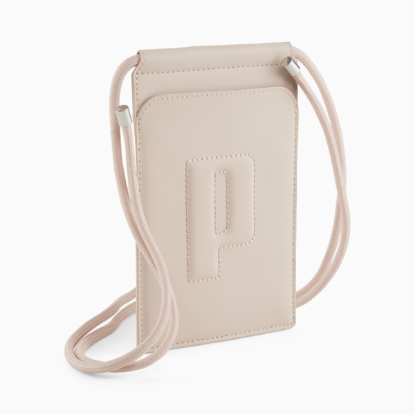 PUMA Sense Phone Pouch, Rose Quartz, large-ZAF