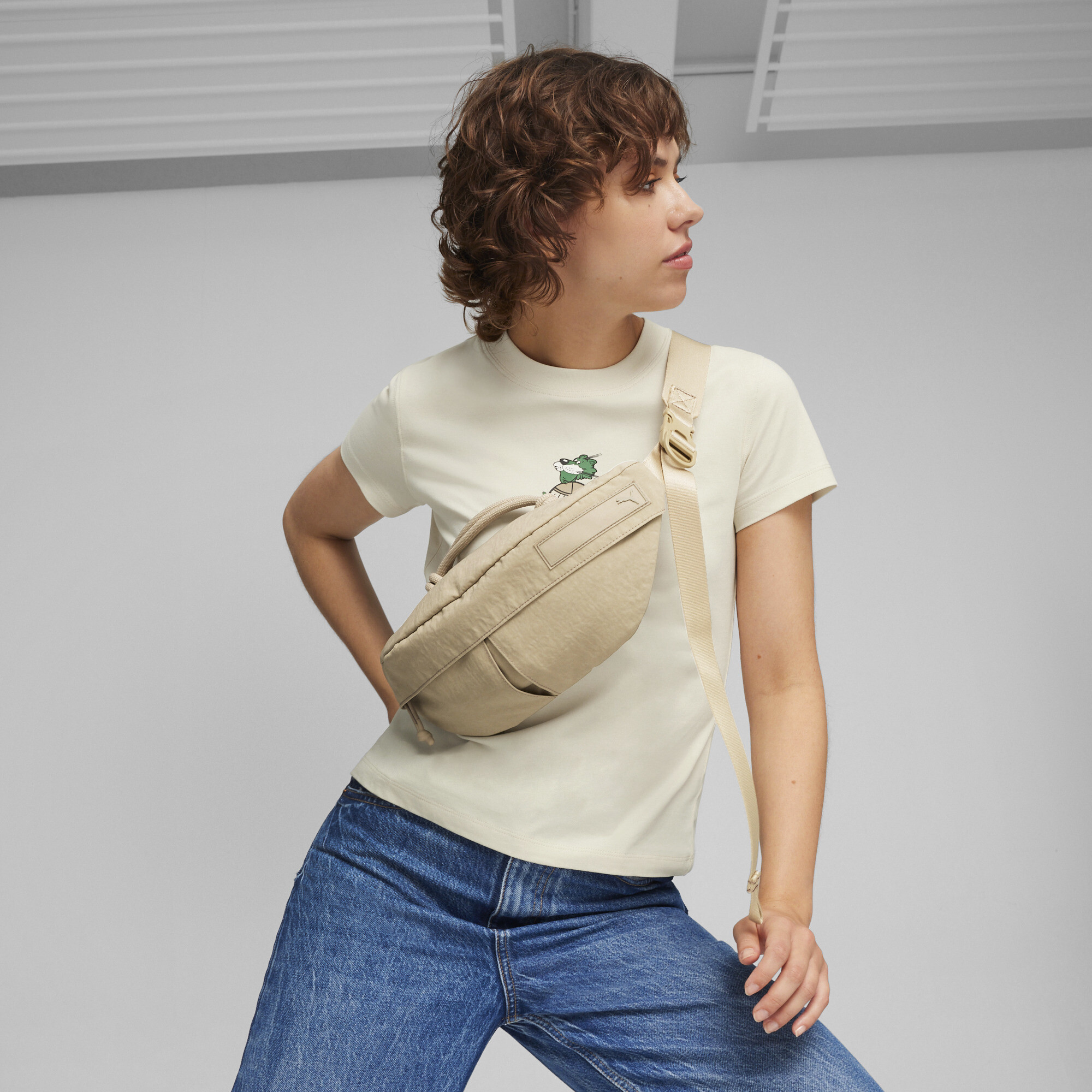 Puma.BL 2L Waist Bag, Beige, Accessories