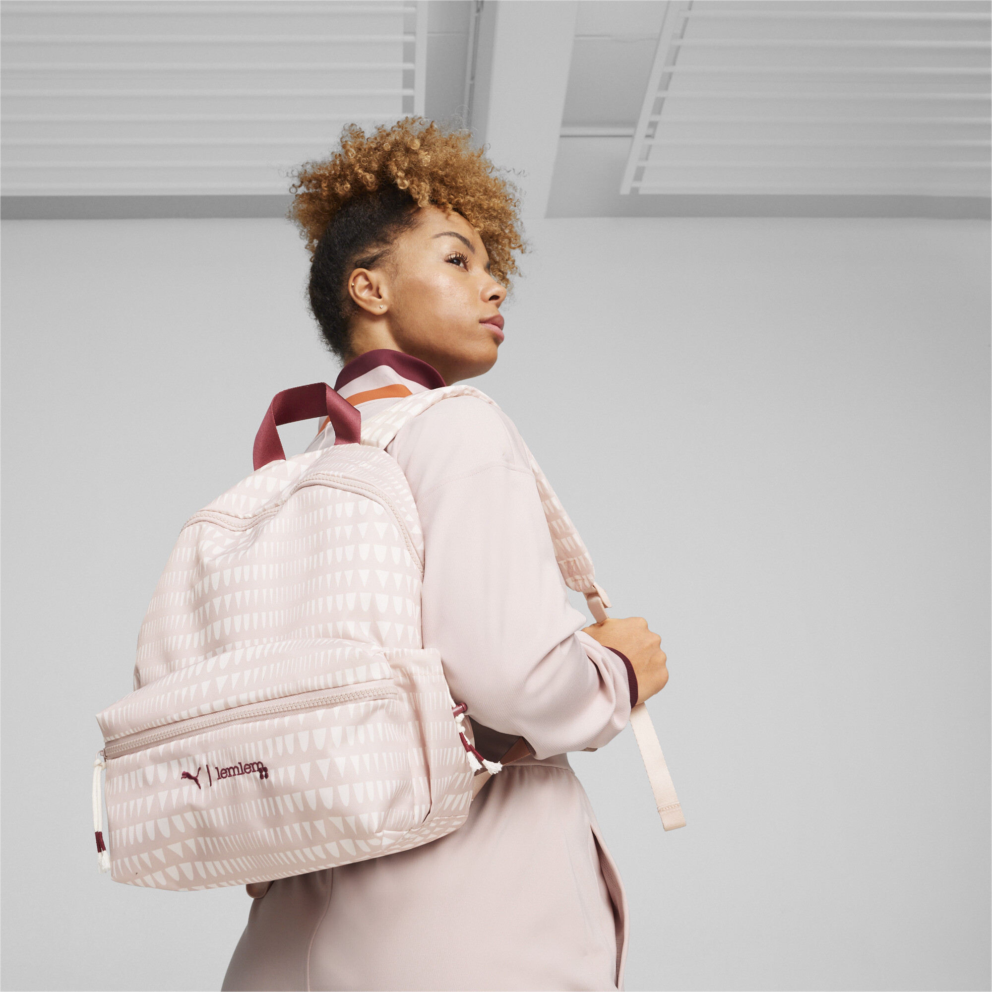 Women's PUMA X Lemlem Mini Backpack In 70 - Pink
