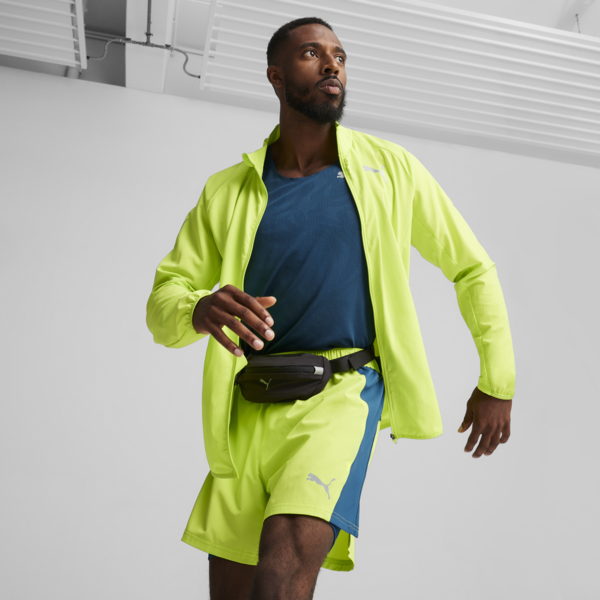PR Classic Running Waist Bag, Puma Black, large-MEX