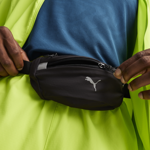 PR Classic 0.8L Running Waist Bag, Puma Black, large-ZAF