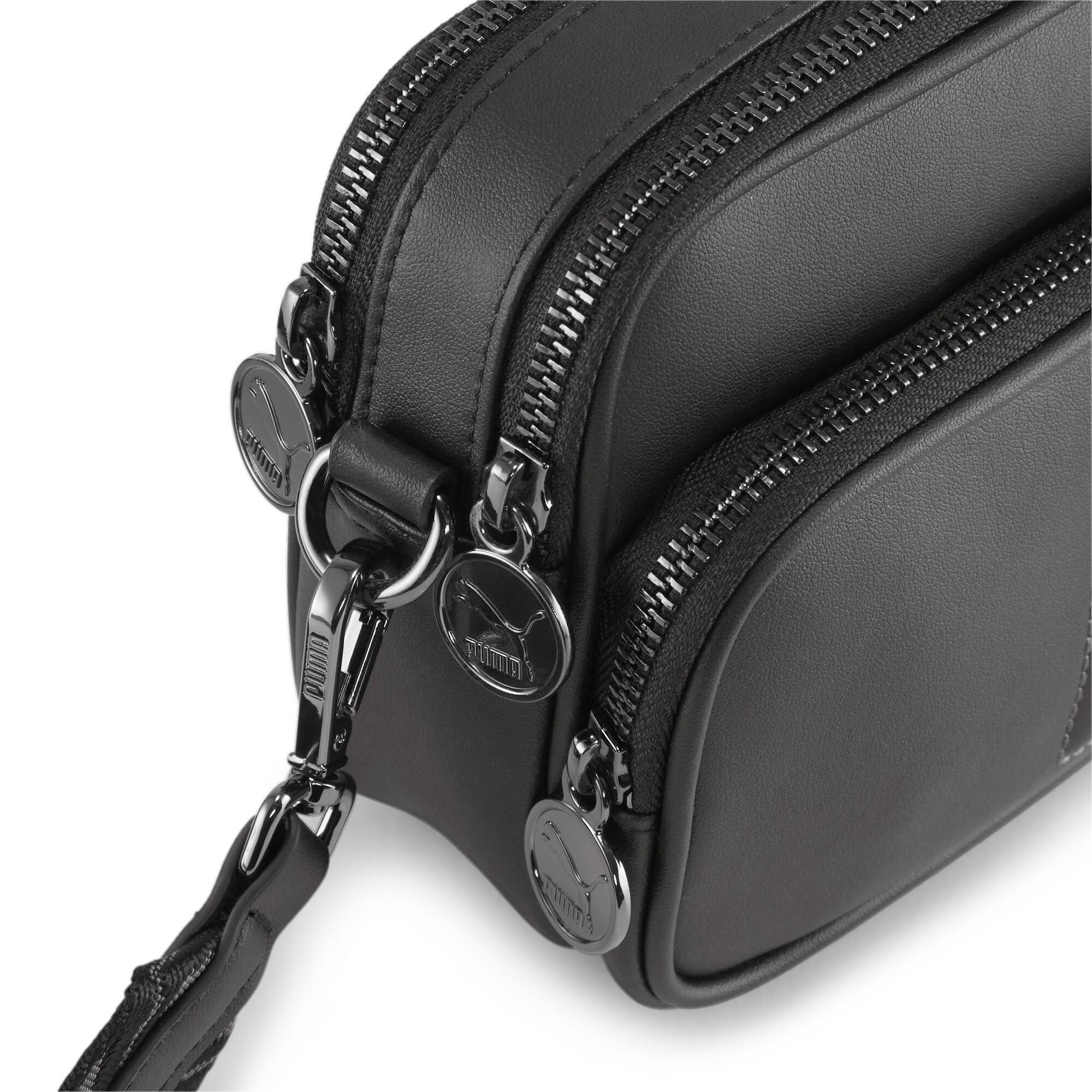 Women's PUMA Sense M Crossbody Bag In 10 - Black